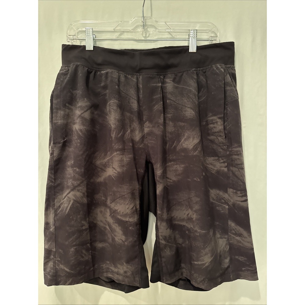Lululemon Shorts Mens L Black T.H.E. Short 9" Linerless Training Active LM7Y05